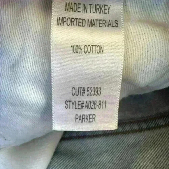 AGOLDE “Parker” Vintage Blue Denim Distressed Cut-Off Shorts Size 29 EUC! - Picture 10 of 10